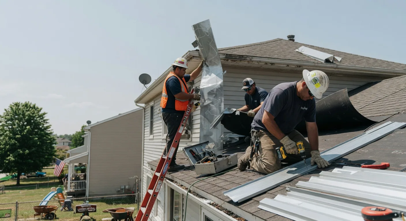 Metal Roof Repair in Fort Ripley, MN